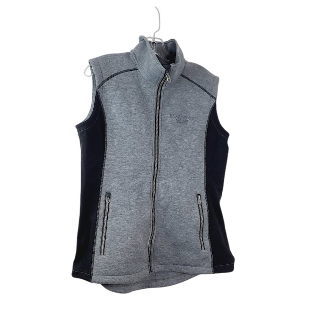 Kuhl Women's Gray Kestral Sleeveless Winter Warm Fleece Vest Size L